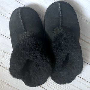 Women’s UGG Coquette slide slippers.